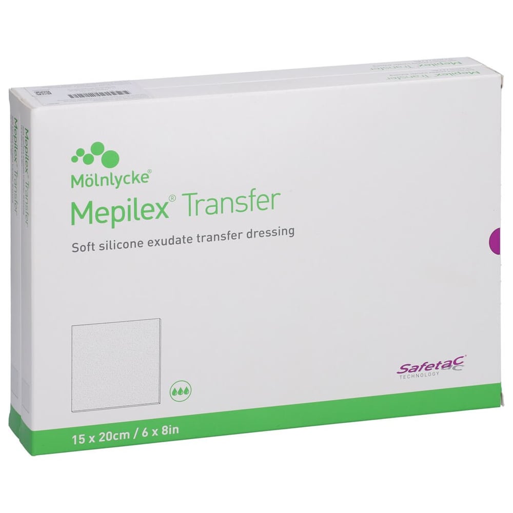 Mepilex Transfer Schaumverband 15x20 cm steril