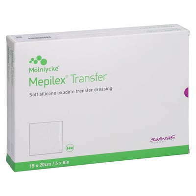 Mepilex Transfer Schaumverband 15x20 cm steril