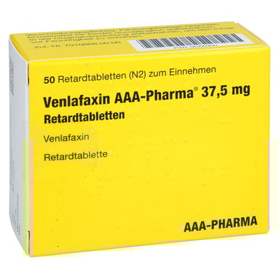 Venlafaxin AAA-Pharma 37,5 mg