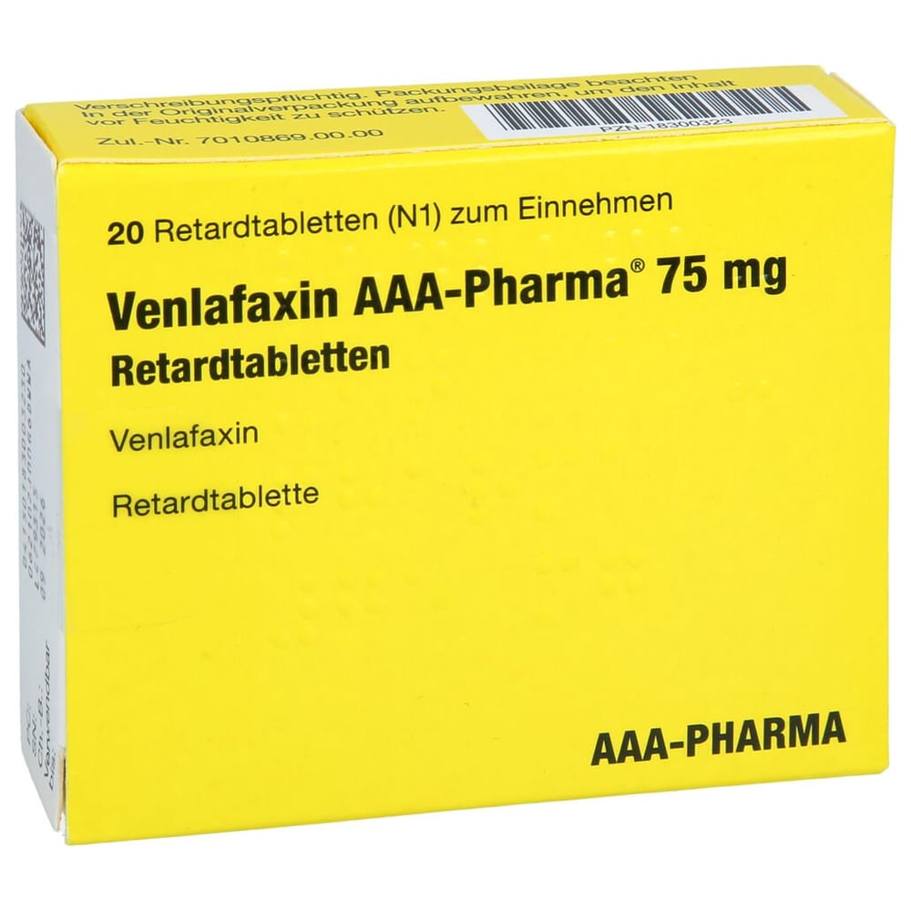 Venlafaxin AAA-Pharma 75 mg