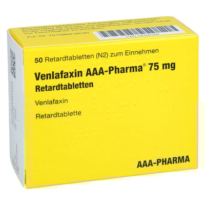 Venlafaxin AAA-Pharma 75 mg