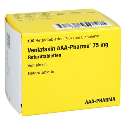 Venlafaxin AAA-Pharma 75 mg