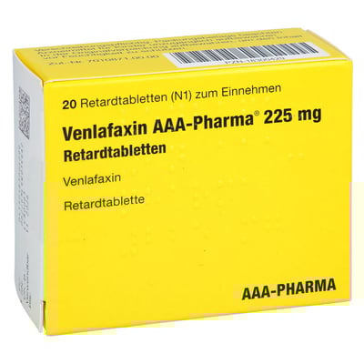Venlafaxin AAA-Pharma 225 mg