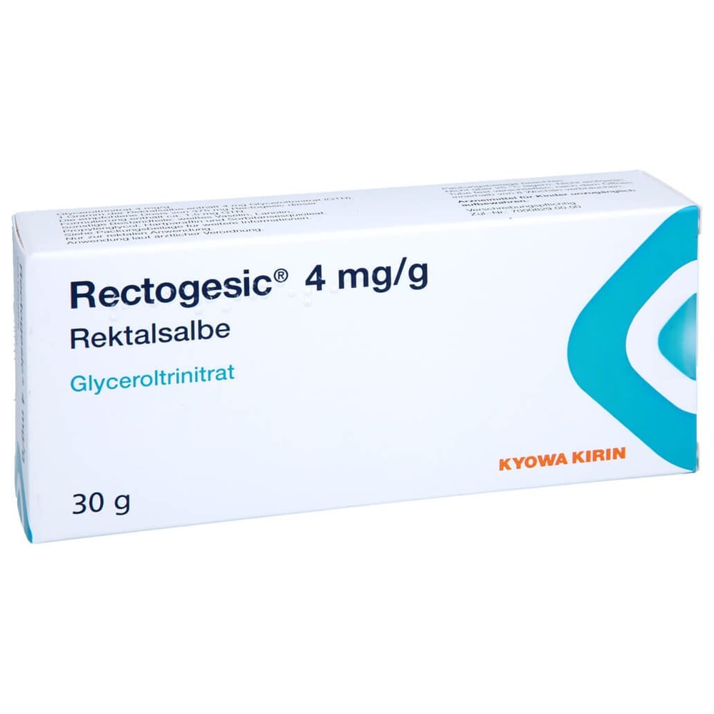 Rectogesic 4 mg/g Rektalsalbe