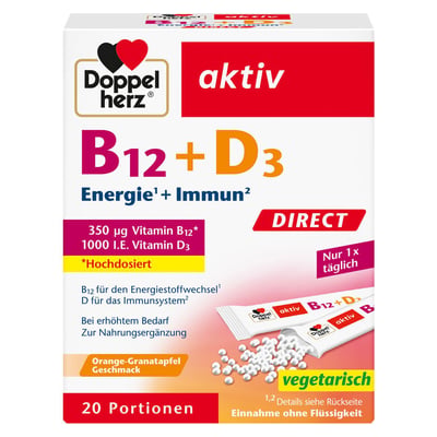 Doppelherz B12 + D3 Direct
