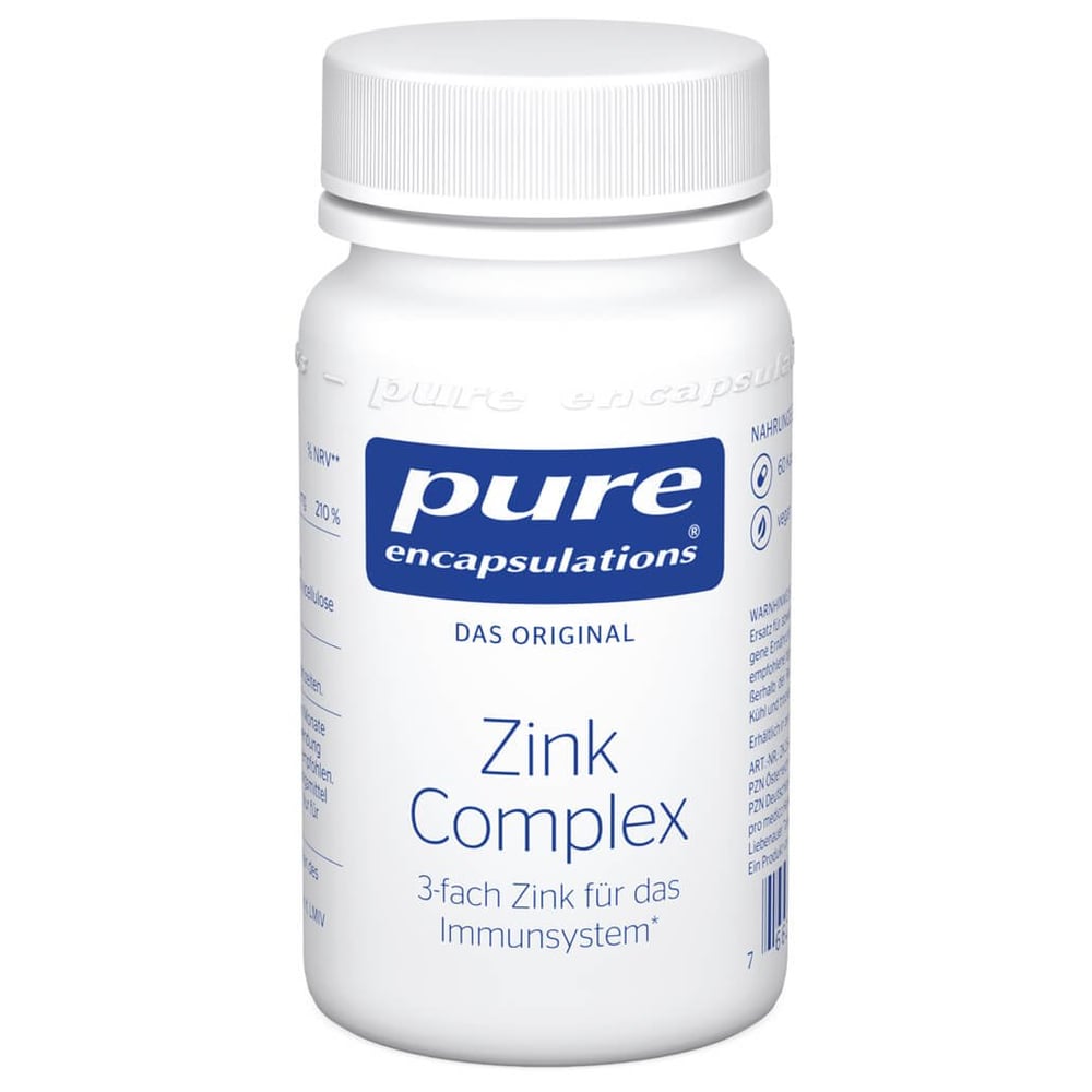 Pure Encapsulations Zink Complex Kapseln