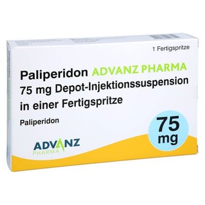 Paliperidon Advanz 75 mg Depot-Injektionssuspension