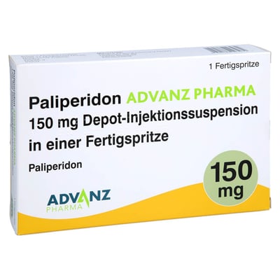 Paliperidon Advanz 150 mg Depot-Injektionssuspension