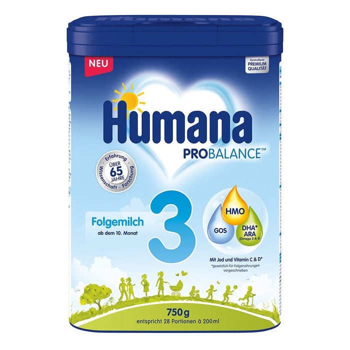 Humana PROBALANCE Folgemilch 3 mit HMO PROBALANCE