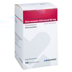Atorvastatin AXiromed 80 mg