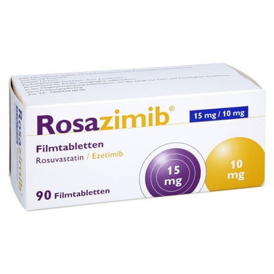 Rosazimib 15 mg/10 mg Filmtabletten
