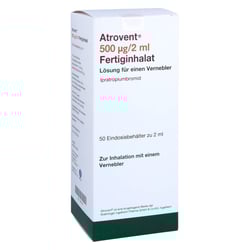 Atrovent 500 µg/2 ml Fertiginhalat