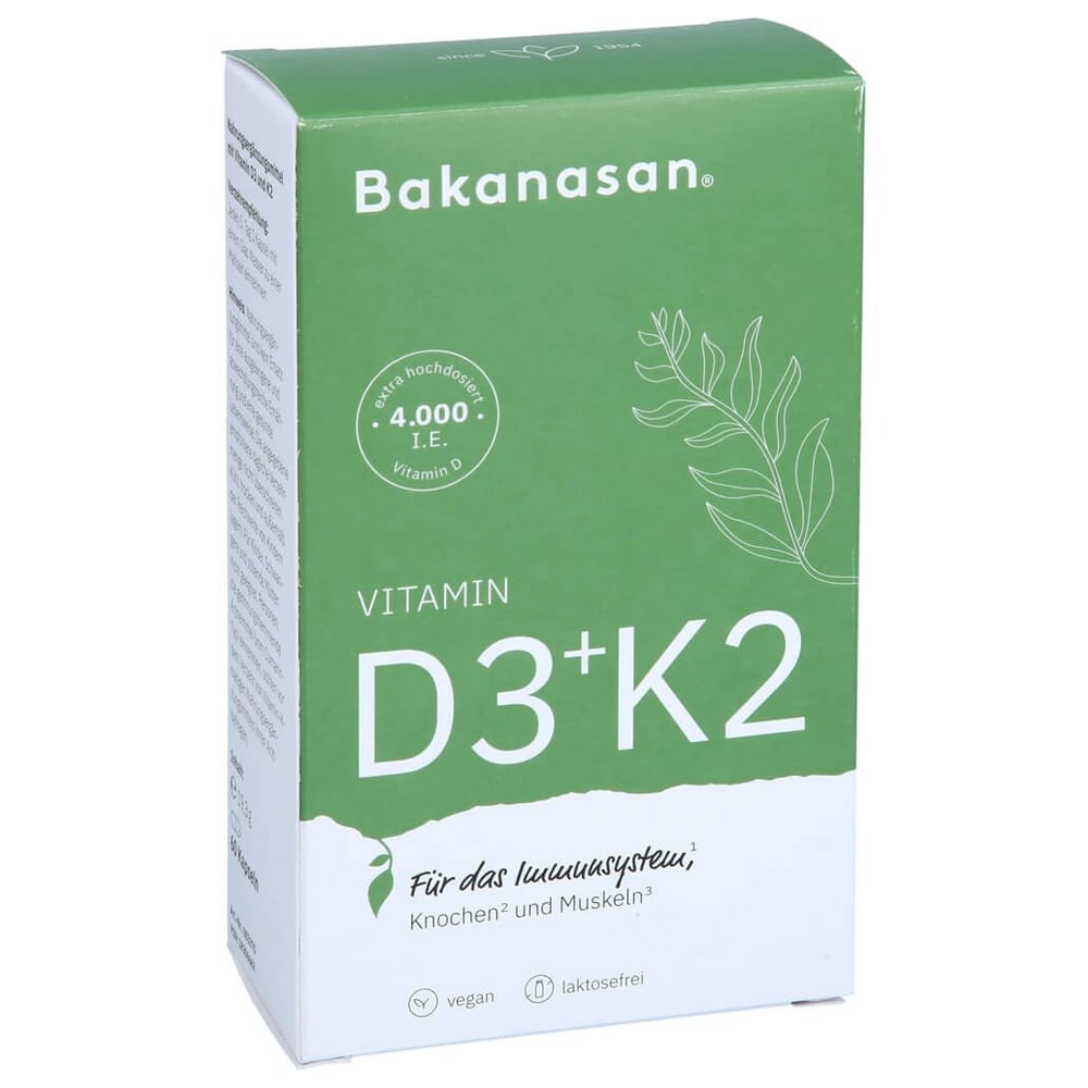 Bakanasan Vitamin D3+K2