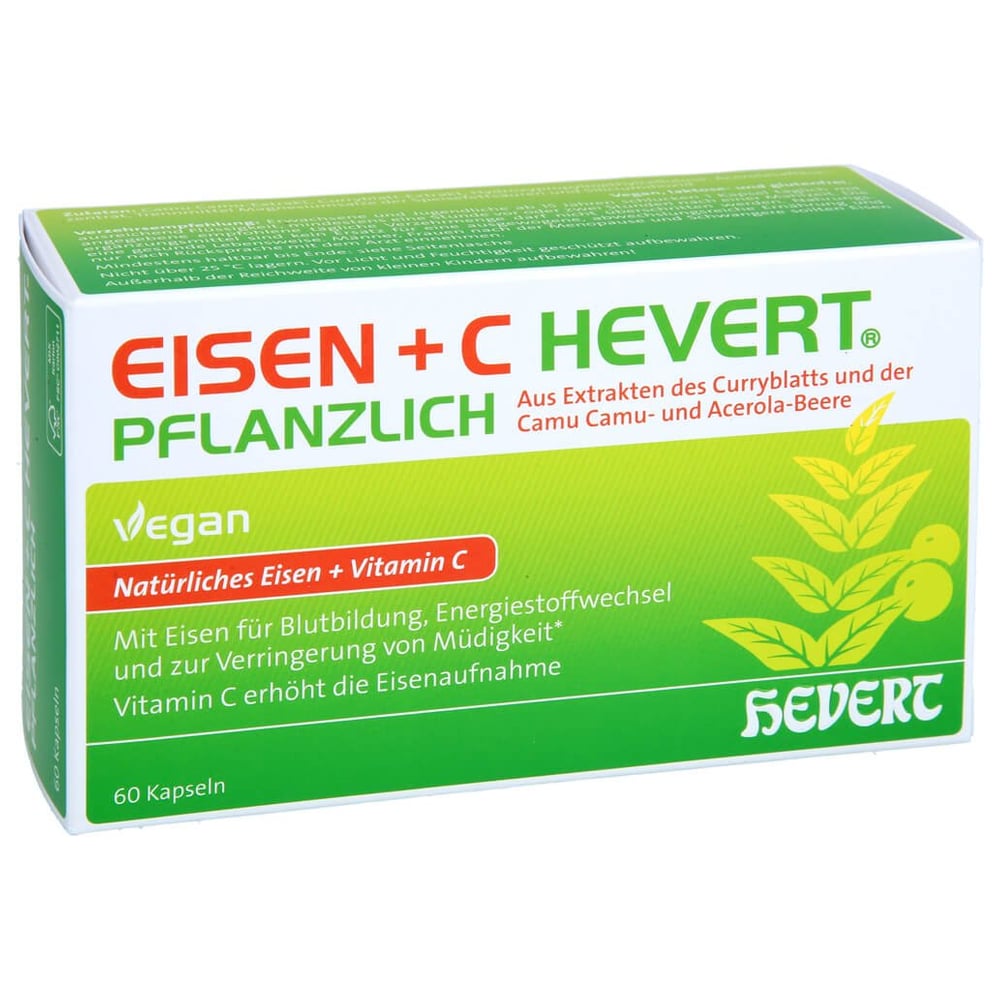 Eisen + C Hevert pflanzlich