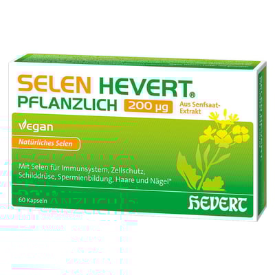 Selen Hevert pflanzlich 200 ug