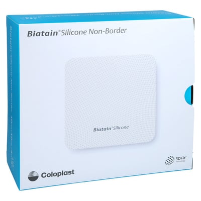 Biatain Silicone Non-Border Schaumverband 10x10 cm ACA Müller/ADAG Pharma Produktbild 1