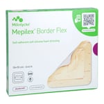 Mepilex Border Flex Schaumverband haftend 10x10 cm Tora Pharma Produktbild 1