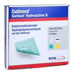 Cutimed Sorbact Hydroactive B Gel-V.7x8,5 cm haftend Produktbild 1