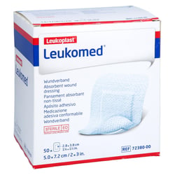 Leukomed Ster Pfl 5x7,2 cm