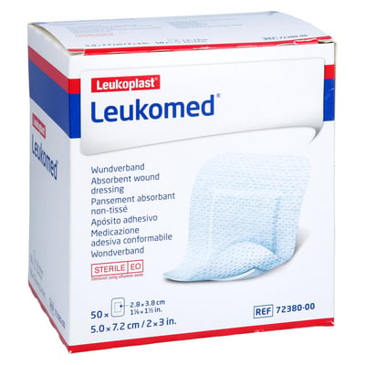 Leukomed Ster Pfl 5x7,2 cm