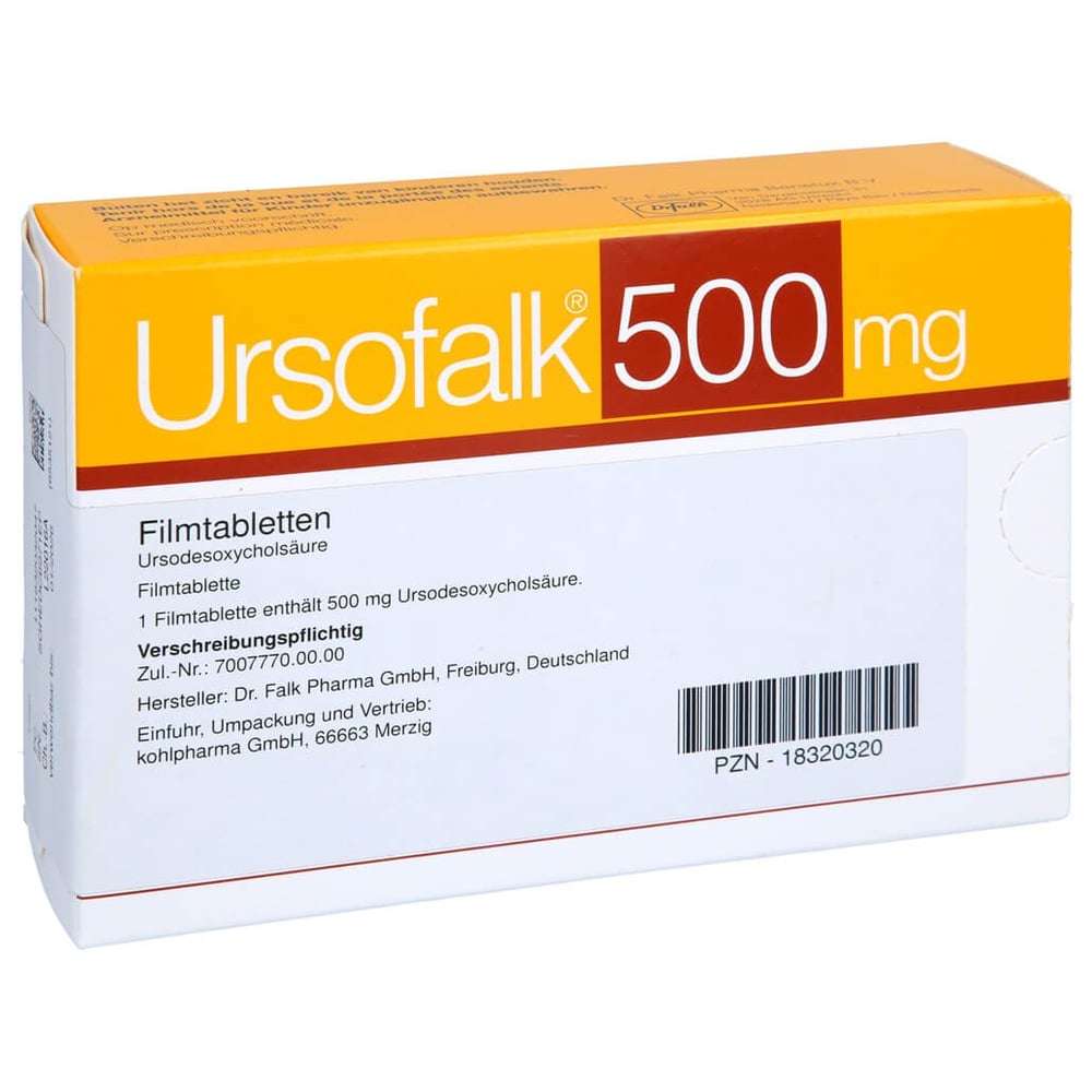 Ursofalk 500 mg