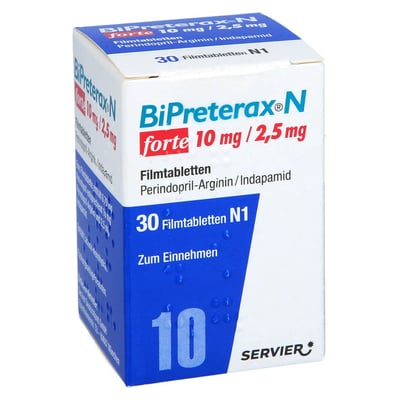 BiPreterax N forte 10 mg/2,5 mg