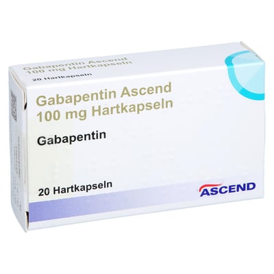 Gabapentin Ascend 100 mg