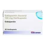 Gabapentin Ascend 100 mg