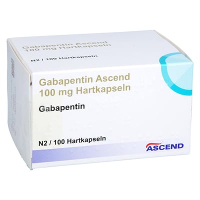 Gabapentin Ascend 100 mg