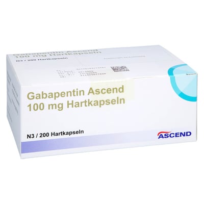 Gabapentin Ascend 100 mg
