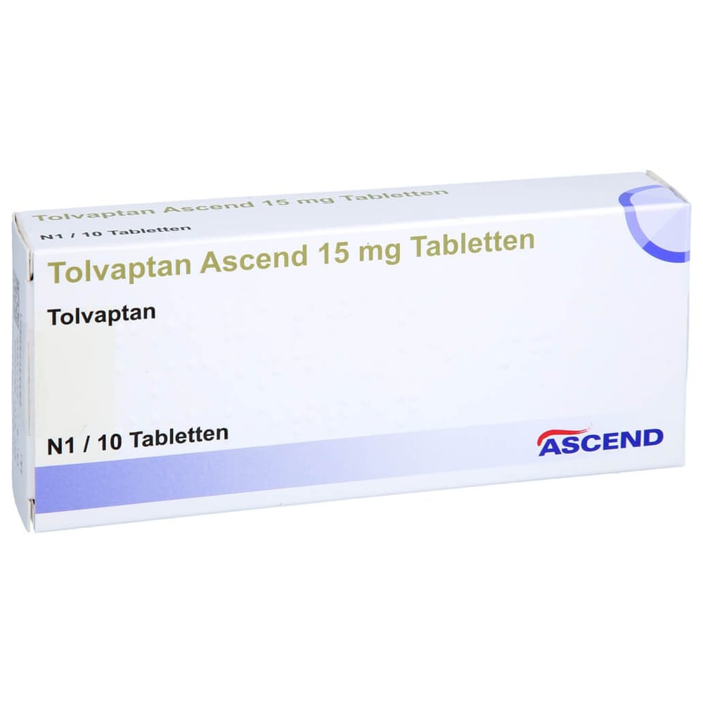 Tolvaptan Ascend 15 mg