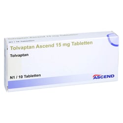 Tolvaptan Ascend 15 mg