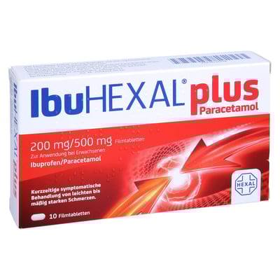 IbuHEXAL plus Paracetamol 200 mg/500 mg