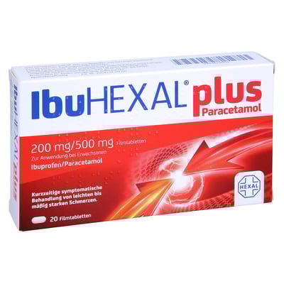 IbuHEXAL plus Paracetamol 200 mg/500 mg