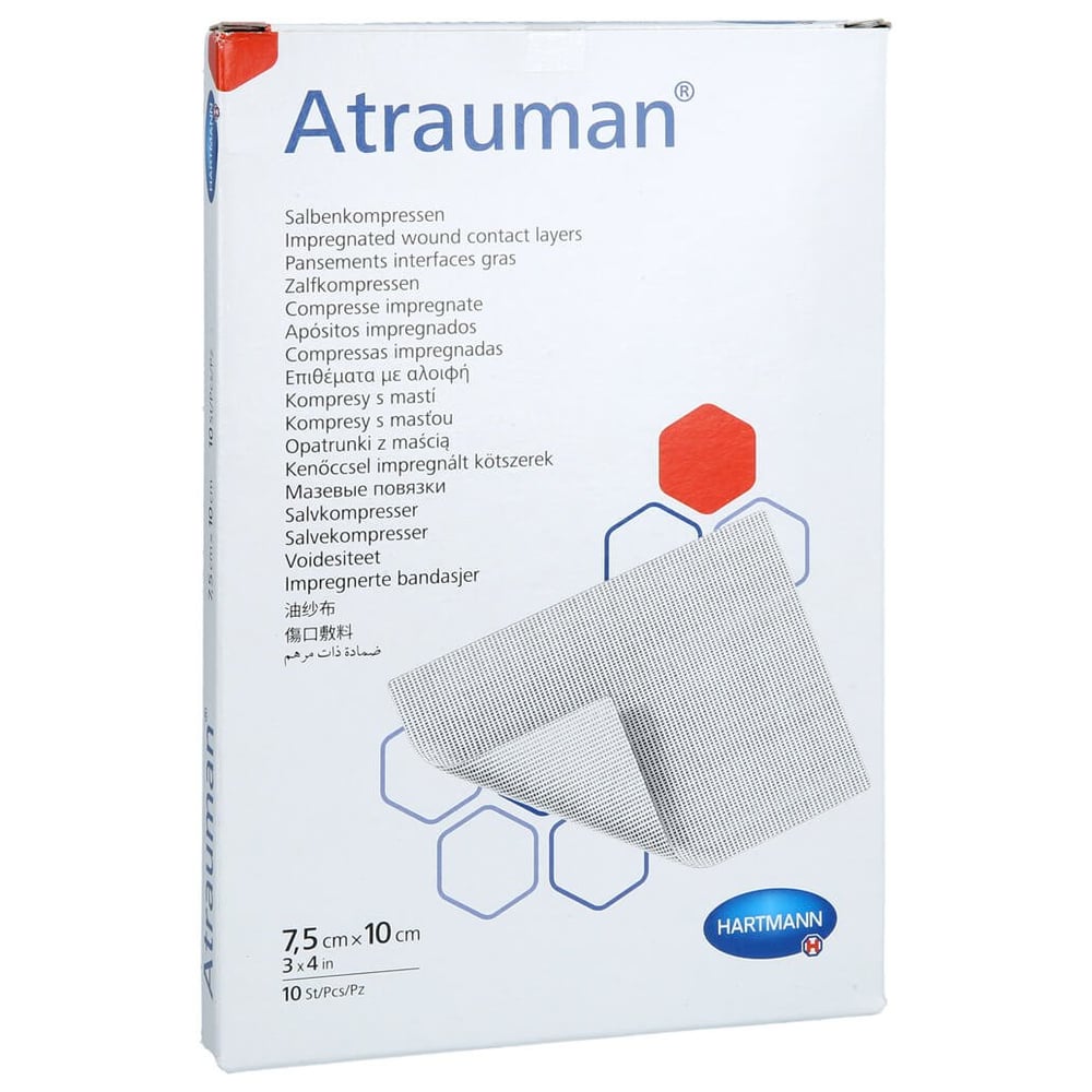Atrauman 7,5x10 cm steril Kompressen
