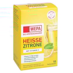 Wepa heiße Zitrone+Vitamin C Pulver
