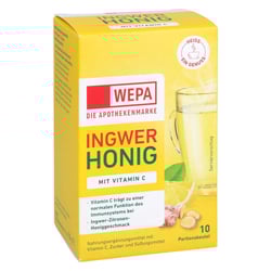 Wepa Ingwer+Honig+Vitamin C Pulver