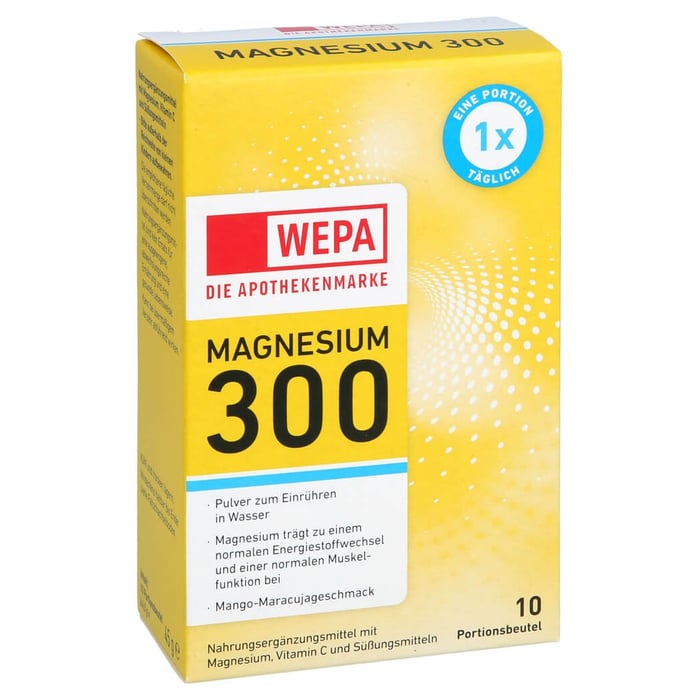 Wepa Magnesium300+vit.c Zf