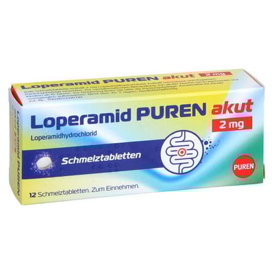 Loperamid PUREN akut 2 mg