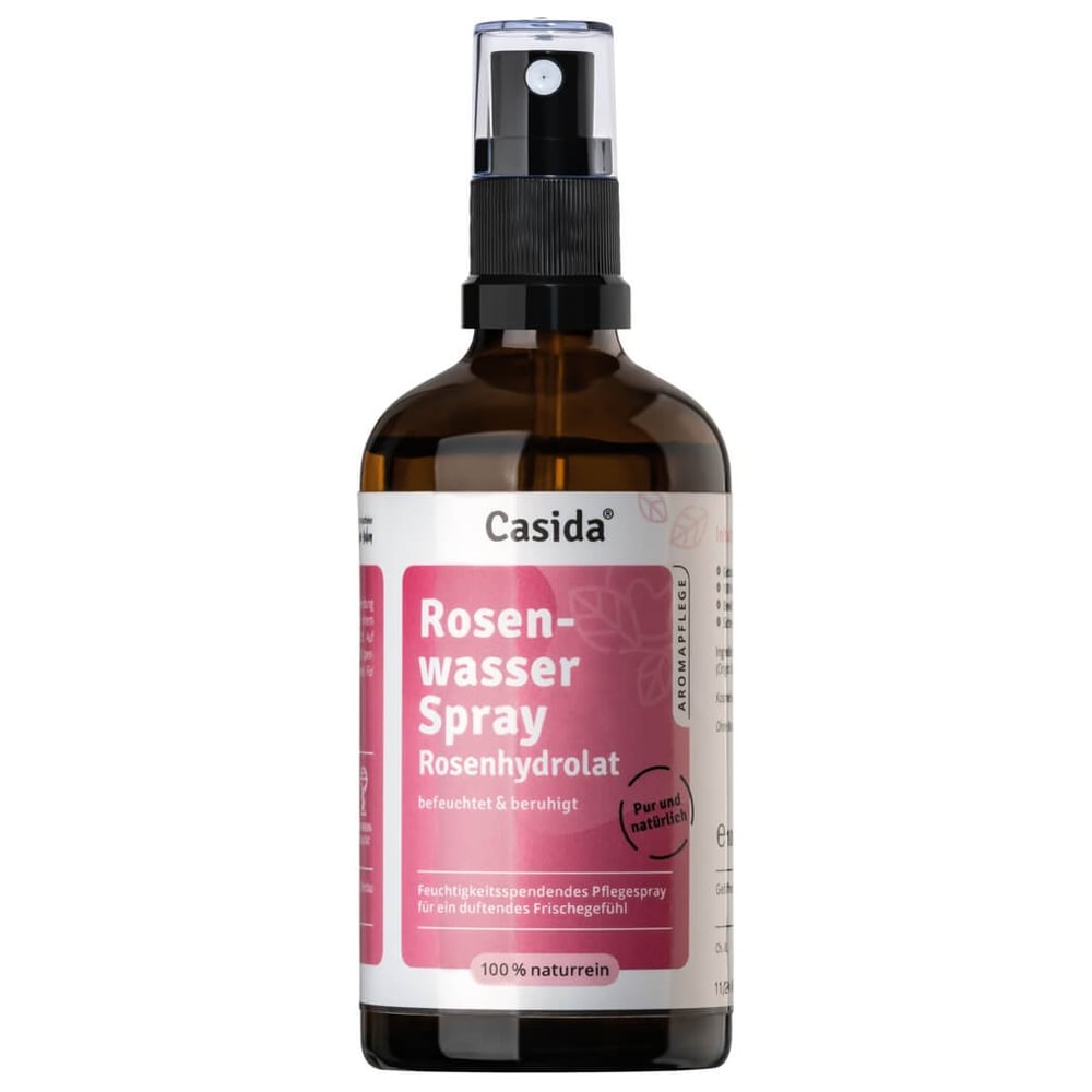 Rosenwasser Spray Rosenhydrolat bio