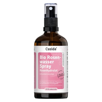 Rosenwasser Spray Rosenhydrolat bio