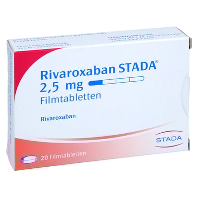 Rivaroxaban STADA 2,5 mg