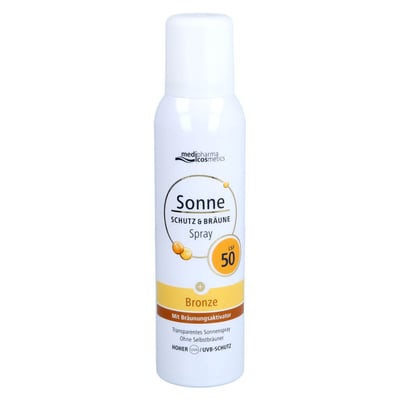 SONNE Schutz & Bräune Spray bronze LSF 50 Produktbild 1