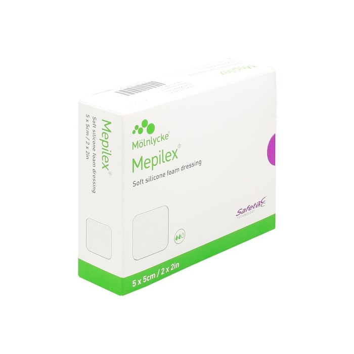 Mepilex 5x5 cm Schaumverband