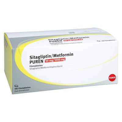 Sitagliptin/Metformin PUREN 50 mg/1000 mg