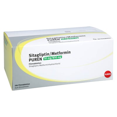 Sitagliptin/Metformin PUREN 50 mg/850 mg