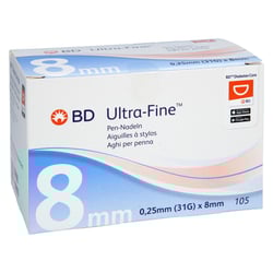 BD Ultra-fine Pen-Nadeln 8 mm 31 G 0,25 mm EurimPharm
