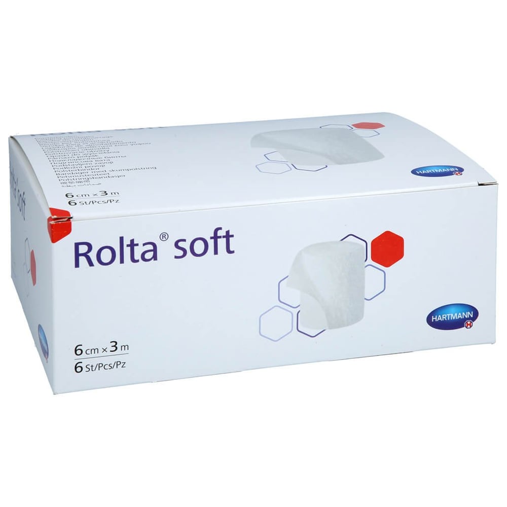 Rolta soft Synth.-Wattebinde 6 cmx3 m