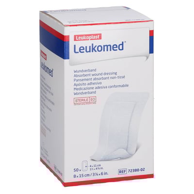 Leukomed sterile Pflaster 8x15 cm Docpharm