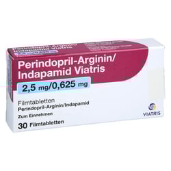 Perindopril-Arginin/Indapamid Viatris 2,5 mg/0,625 mg